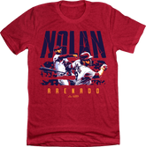 Official Nolan Arenado MLBPA T-shirt red In The Clutch